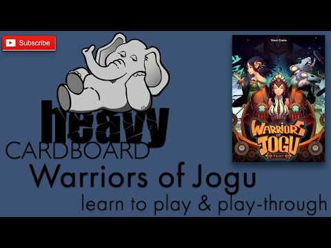 Warriors of Jogu 2p Play-through, Teaching, & Roundtable discussion by Heavy Cardboard