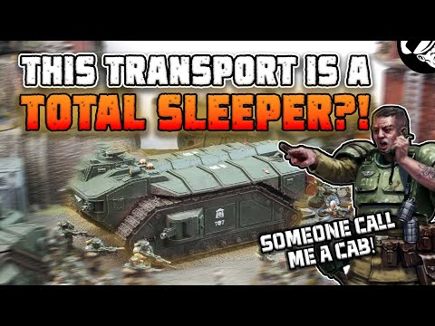 Is this Mega transport a total SLEEPER!?  | 10th Edition | Astra Militarum Tactics