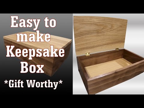 🛠 Make a Keepsake Box in an Hour.... or Two