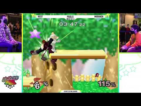 No Jawns 2: Pools - Miranda (Fox) Vs. Rest (Ganadorf) - SSBM Tournament