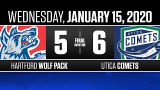 Wolf Pack vs. Comets | Jan. 15, 2020