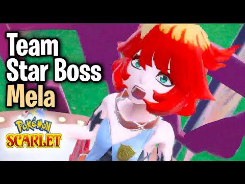 Let's Play Pokemon Scarlet - Team Star Boss Mela