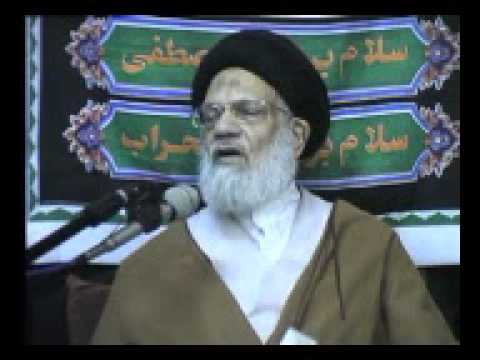 ⁣محاضرة سماحة السيد الحائري -۲۳ رمضان ۱٤۲۸ -القسم الاول