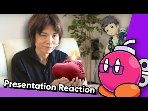 Super Smash Bros. Ultimate Pyra/Mythra Presentation Live Reaction