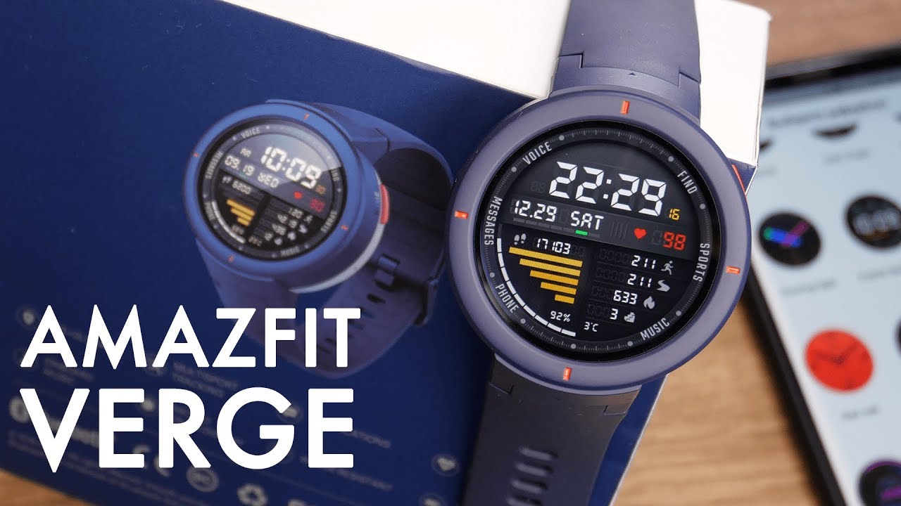 Умные часы Amazfit Verge, белые