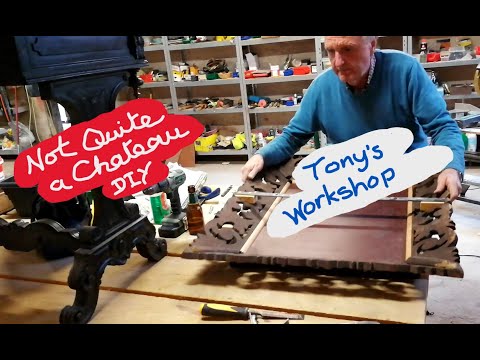 Not Quite a Chateau DIY 147 - Antique Mirror Makeover - In Tony's Workshop -  Where do you want it?