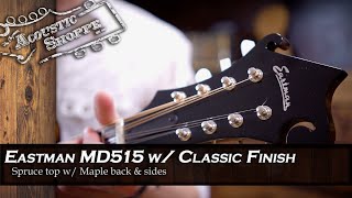 Video thumbnail for Eastman MD515 Classic F-Style Mandolin Review by The Acoustic Shoppe