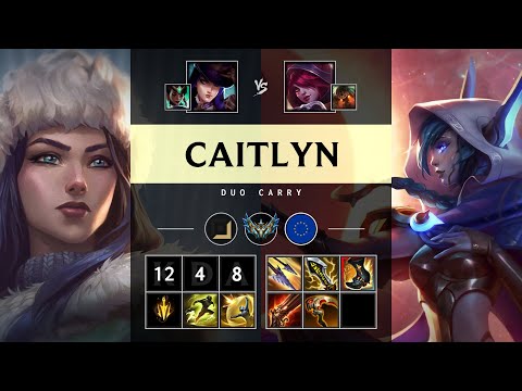 Caitlyn ADC vs Xayah - EUW Challenger Patch 25.18