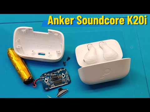 Anker Soundcore K20i Charging Case Disassemble