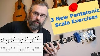 3 Pentatonic Scale Exercises You Never Played - But you want to check them out!