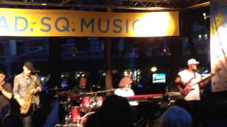 "Pump It Up" Jon Cleary & The AMG @ Madison Sq. Park,NYC 7-23-2014
