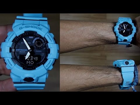 שעון יד  ‏משולב  ‏לגבר Casio G-Shock GBA8002A2 קסיו תמונה 2