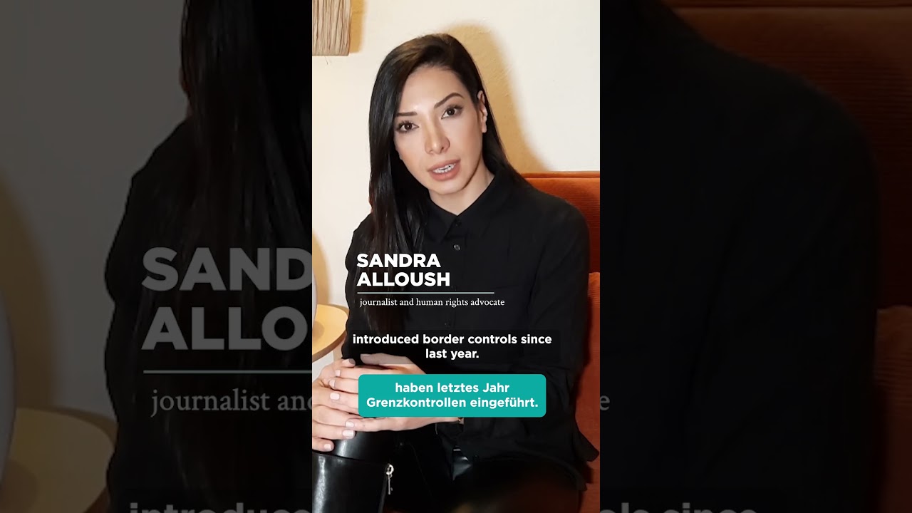 "I was racially profiled at the French-German border" - The Case of Sandra Alloush