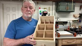 How to Add Drawer Inserts into your Drawer. Double your Storage with a Sliding Insert