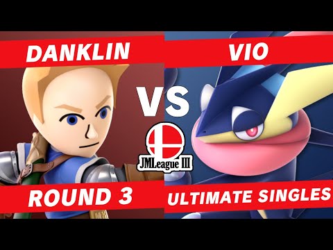 Danklin (Mii Swordfighter) vs Vio (Greninja) - JMLeague3 Round 3