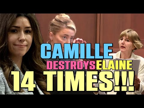 Camille DESTROYS Elaine! Top 14 dunks on Amber Heard's Defense team by Camille Vasquez. Day 16