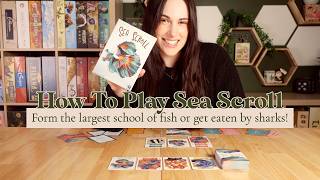 How To Play Sea Scroll! | Form the largest school of fish or get eaten by sharks!