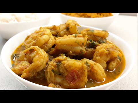 How to make Trini Curry Shrimp | Salina Inspires