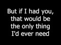 If I Had You - Adam Lambert (With Lyrics) 