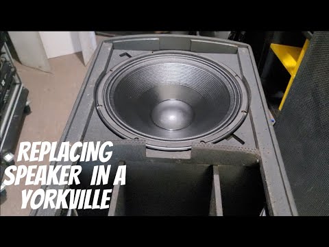 YORKVILLE SPEAKER REPLACEMENT & SOUND CHECK