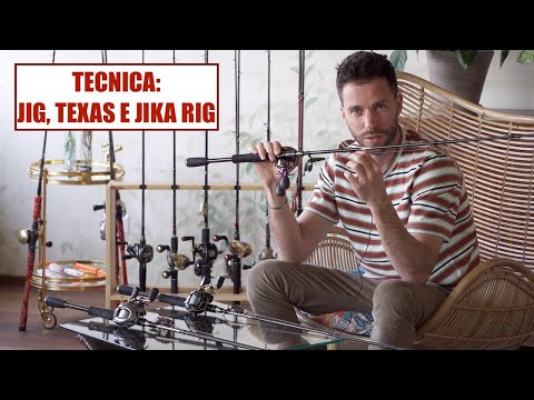 My gear and tips for fishing for bass with jigs, texas rigs, and jika rigs.