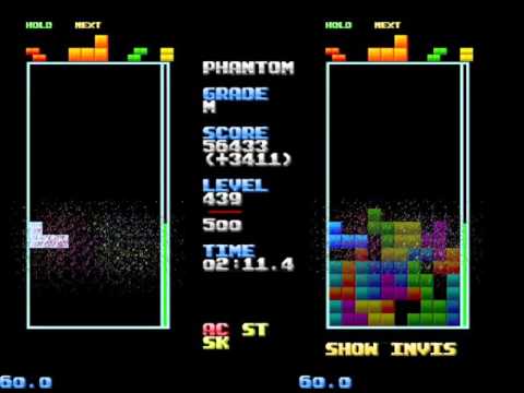 Invisible Tetris Cleared Again (Phantom Orange MM)