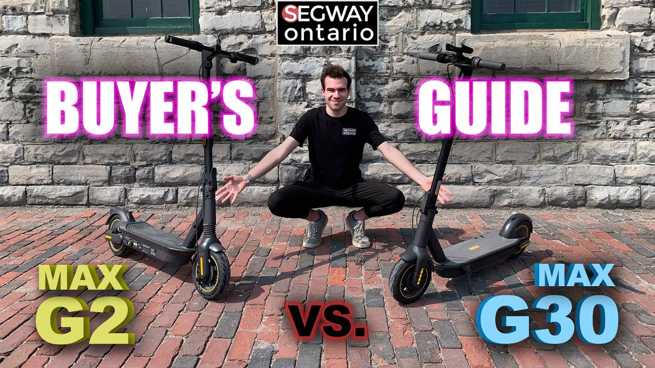 MAX G2 vs MAX G30: Which Segway-Ninebot Should You Buy? 🛴⚡