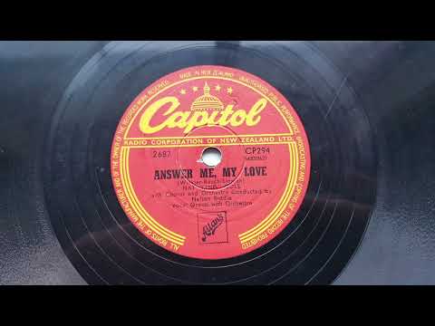 [OLD] 1954 Nat King Cole - Answer Me, My Love