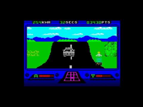 ZX Spectrum: Outrun Europa in full color + AY music!