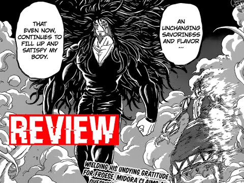 Toriko Manga Chapter 385 Review  - Midora`s Full Course!!!    トリコ