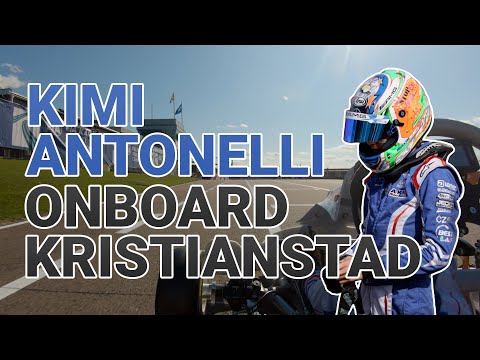 KZ Onboard Kimi Antonelli in Kristianstad for the FIA World Championship