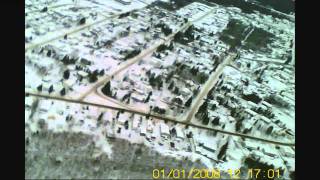 preview picture of video 'RC Piper Cub from the ice and at 1100 feet above Gander Lake..wmv'