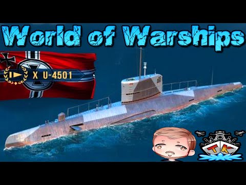 U-4501 das Deutsche T10 Nahkampfuboot ohne Infos von WG?! ⚓️ U4501 in World of Warships 🚢