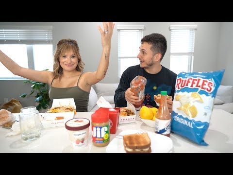 Eating My Pregnancy Cravings Mukbang! ft David Alvareeezy
