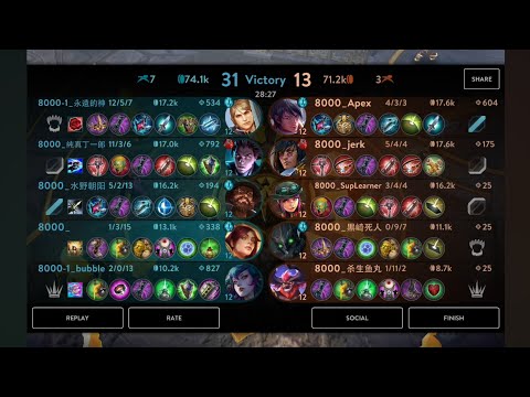 Top Grace 🟡 #Vainglory 5v5 #137