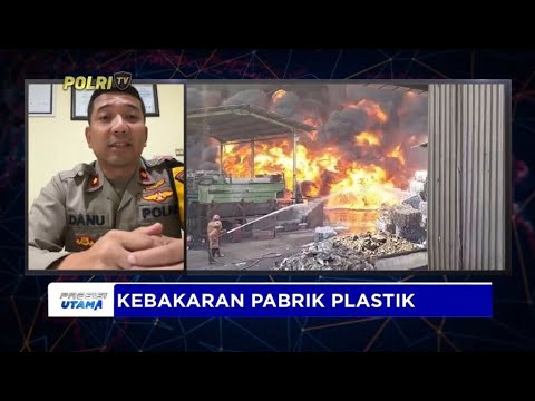 LIVE - DIALOG WAKAPOLRES GRESIK KOMPOL DANU KEBAKARAN PRABRIK PLASTIK