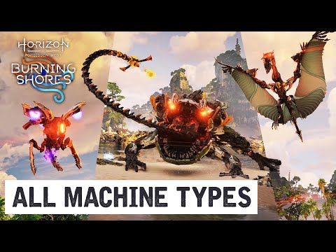 All *NEW* Machine Types in Horizon Forbidden West: Burning Shores DLC Guide