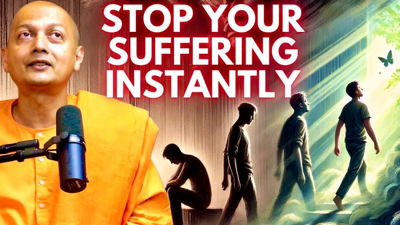 Swami Sarvapriyananda EXPLAINS Why You’re Suffering From Anxiety, Negativity, & Depression