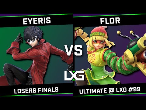 Eyeris (Joker) vs FLOR (Min Min) - Smash Ultimate @ LXG 99 - Losers Finals