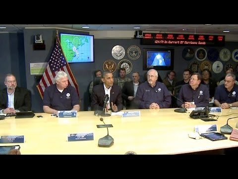 President Obama Speaks on Hurricane Sandy