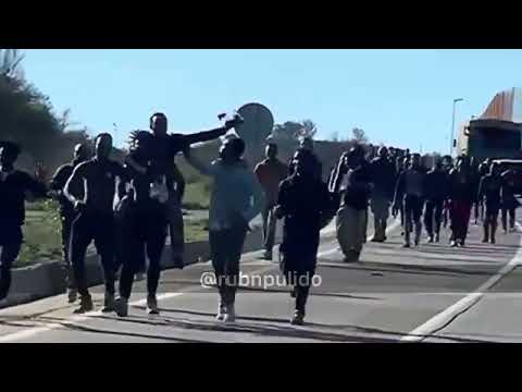 Melilla, plus de 600 migrants ont franchi de la frontière, ce matin 02/03/2022