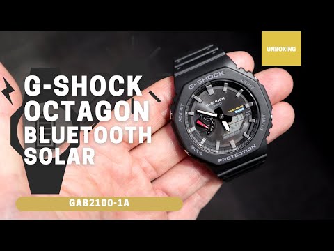 G-Shock GAB2100-1A Bluetooth Solar GA-B2100