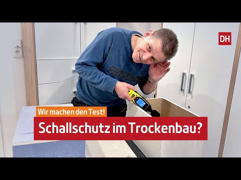 Schallschutz im Trockenbau, wie geht das?