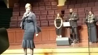 Dorinda.Clark Cole sings hit God Bless This House