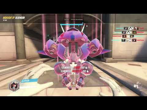 BlueMoon's Overwatch Highlight D.Va Shoot In