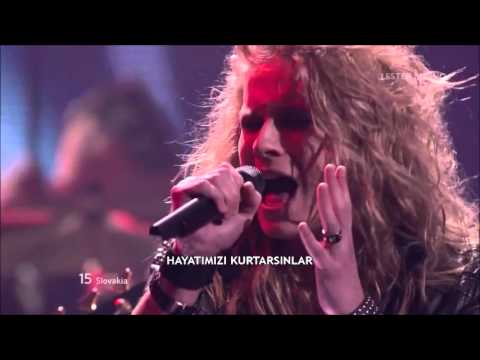 Eurovision 2012 Türkçe Çevirileri | Slovakya - Max Jason Mai - Don't Close Your Eyes