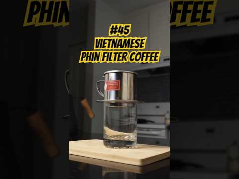 How to Use a Vietnamese Phin Coffee Filter #coffee