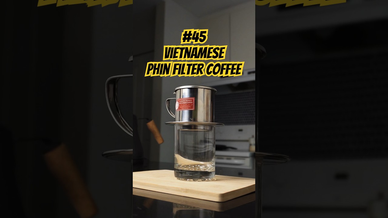 How to Use a Vietnamese Phin Coffee Filter #coffee