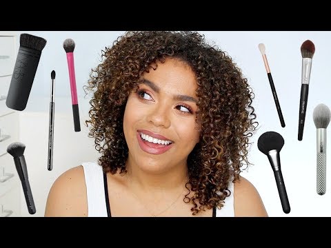 MUST HAVE MAKEUP BRUSHES! If I lost all my makeup brushes ... Video