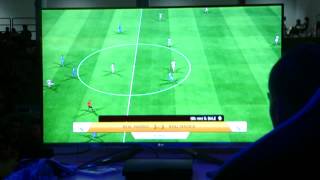 preview picture of video 'FIFA 14 Piotr Grudek Grudziński [KDV] 2-0 Adam Nowak, Półfinał podczas Łobez Game Arena'